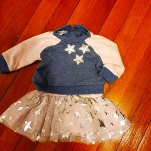 Adorable baby cheerleader outfit